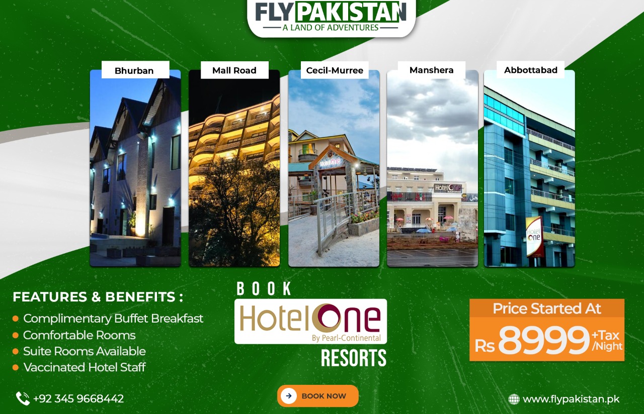 Book Deal Hotel One North Pakistan (Murree, Bhurban, Abbottabad, Mansehra)